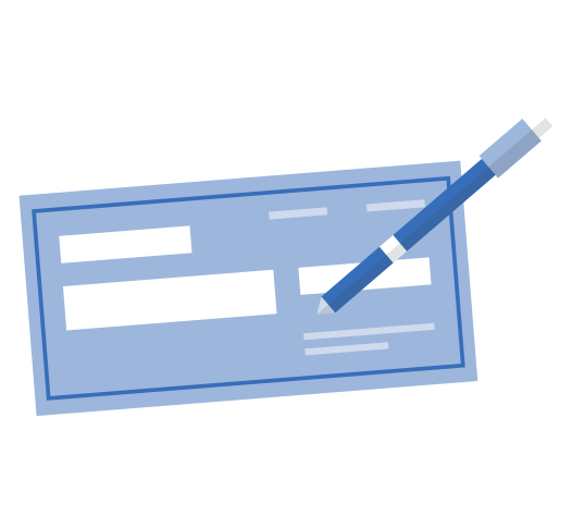 icone chèque fidélité.