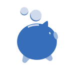 icone tirelire cochon cagnottage.