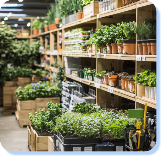Jardinerie plantes et jardin